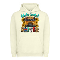 Pigment Pistachio worlds greatest school bus driver Urban Hoodie - texasbilliewilder