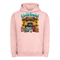 Pigment Salmon worlds greatest school bus driver Urban Hoodie - texasbilliewilder