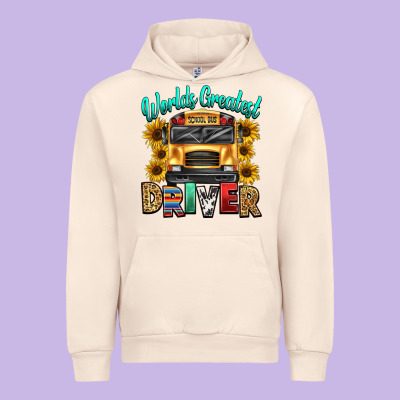 Urban Hoodie worlds greatest school bus driver