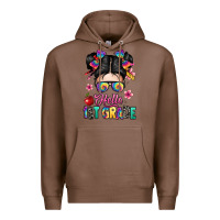 Chestnut hello first grade Premium Hoodie - texasbilliewilder