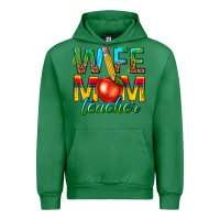 Emerald wife mom teacher Urban Hoodie - texasbilliewilder