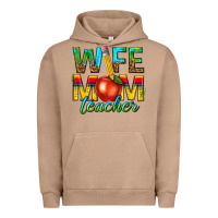 Pigment Burro wife mom teacher Urban Hoodie - texasbilliewilder