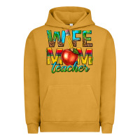 Pigment Peanut Butter wife mom teacher Urban Hoodie - texasbilliewilder