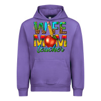 Tulip wife mom teacher Urban Hoodie - texasbilliewilder