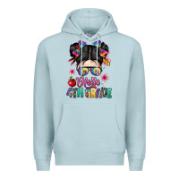 Blue Mist hello fourth grade Premium Hoodie - texasbilliewilder