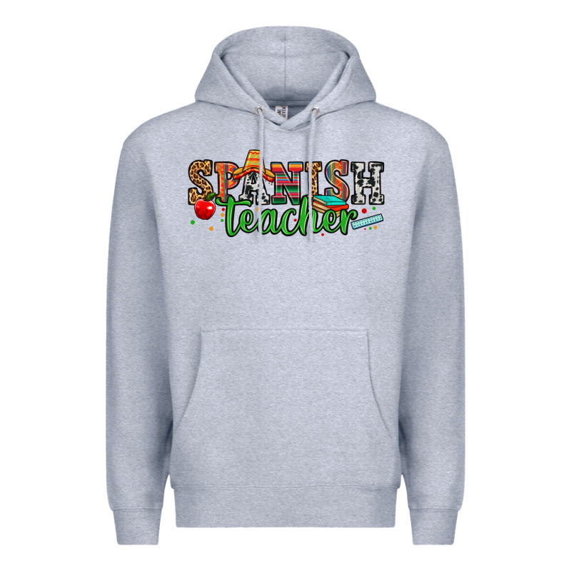 Spanish Teacher Premium Hoodie by Zillion Design Studio | Teevron