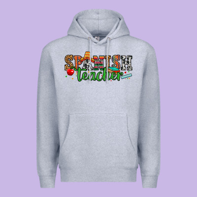 Spanish Teacher Premium Hoodie Designed By Zillion Design Studio