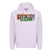 Lilac spanish teacher Premium Hoodie - Zillion Design Studio