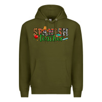 Army Green spanish teacher Premium Hoodie - Zillion Design Studio
