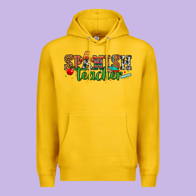 Spanish Teacher Premium Hoodie Designed By Zillion Design Studio