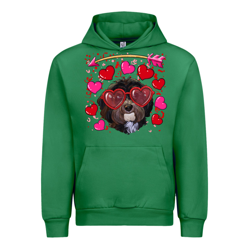 Valentine's Day Havanese Dog Urban Hoodie by RanaPortraitStore | Teevron
