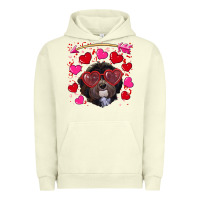 Pigment Pistachio valentine's day havanese dog Urban Hoodie - RanaPortraitStore