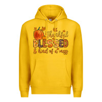 Lemon thankful blessed and kind of a mess Premium Hoodie - Zillion Design Studio