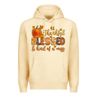 Pina Colada thankful blessed and kind of a mess Premium Hoodie - Zillion Design Studio