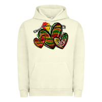 Pigment Pistachio juneteenth hearts Urban Hoodie - Zillion Design Studio