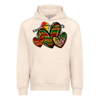 Sandshell juneteenth hearts Urban Hoodie - Zillion Design Studio