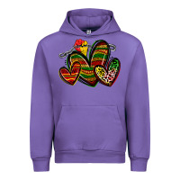 Tulip juneteenth hearts Urban Hoodie - Zillion Design Studio