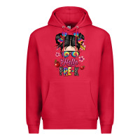 Cardinal hello pre k Premium Hoodie - texasbilliewilder