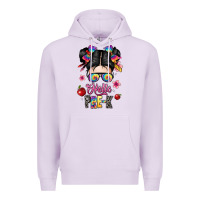 Lilac hello pre k Premium Hoodie - texasbilliewilder