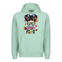 Seafoam hello pre k Premium Hoodie - texasbilliewilder