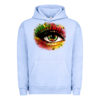 Pigment Grape Ice juneteenth eye Urban Hoodie - Zillion Design Studio