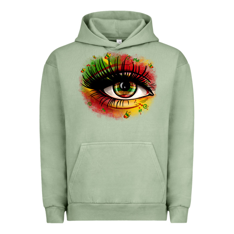 Juneteenth Eye Urban Hoodie by Zillion Design Studio | Teevron