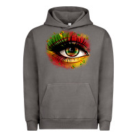 Pigment Tornado juneteenth eye Urban Hoodie - Zillion Design Studio