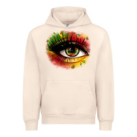 Sandshell juneteenth eye Urban Hoodie - Zillion Design Studio