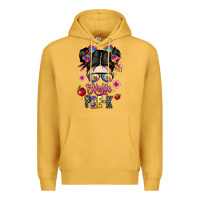 Mustard hello pre k Premium Hoodie - texasbilliewilder