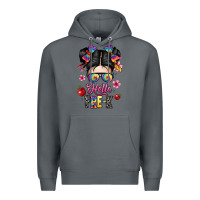 Rock hello pre k Premium Hoodie - texasbilliewilder