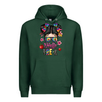 Sports Green hello pre k Premium Hoodie - texasbilliewilder