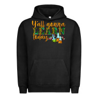 Pigment Black yall gonna learn today Urban Hoodie - texasbilliewilder