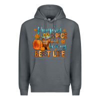 Rock pumpkin spice and livin  my best life Premium Hoodie - Zillion Design Studio