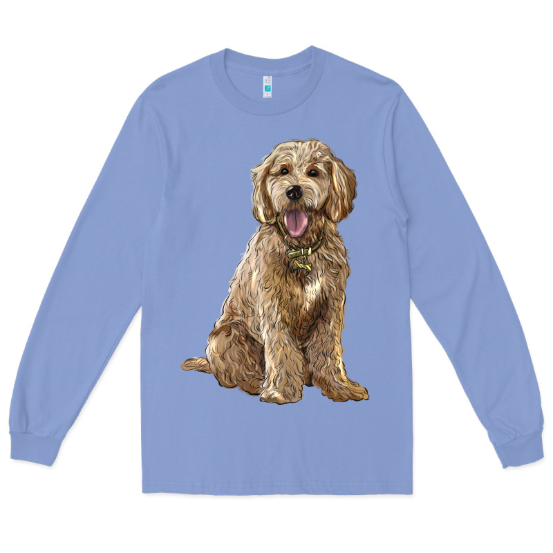 Goldendoodle Long Sleeve Tee by BarkalooDesign | Teevron