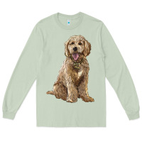 Matcha goldendoodle Long Sleeve Tee - BarkalooDesign
