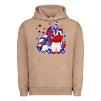 Pigment Burro 4th of july american unicorn Urban Hoodie - texasbilliewilder