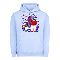 Pigment Grape Ice 4th of july american unicorn Urban Hoodie - texasbilliewilder