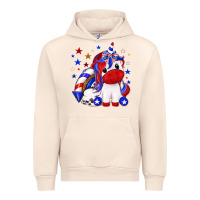 Sandshell 4th of july american unicorn Urban Hoodie - texasbilliewilder
