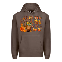 Coffee pumpkin spice and jesus christ Premium Hoodie - Zillion Design Studio