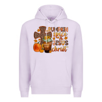 Lilac pumpkin spice and jesus christ Premium Hoodie - Zillion Design Studio