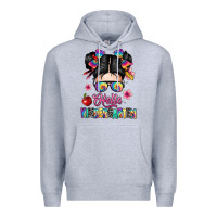 Heather Grey hello kindergarten Premium Hoodie - texasbilliewilder