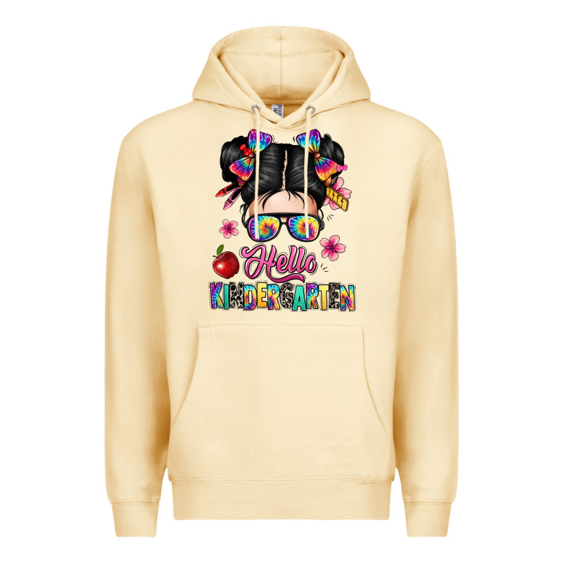 Hello Kindergarten Premium Hoodie by texasbilliewilder | Teevron