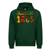 Forest Green juneteenth 1865 Urban Hoodie - Zillion Design Studio