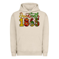 Pigment French Oak juneteenth 1865 Urban Hoodie - Zillion Design Studio