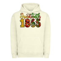 Pigment Pistachio juneteenth 1865 Urban Hoodie - Zillion Design Studio