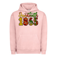 Pigment Salmon juneteenth 1865 Urban Hoodie - Zillion Design Studio