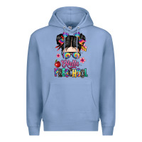 Colony Blue hello preschool kid Premium Hoodie - texasbilliewilder