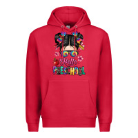 Cardinal hello preschool kid Premium Hoodie - texasbilliewilder