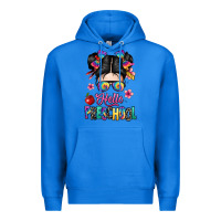 True Royal hello preschool kid Premium Hoodie - texasbilliewilder