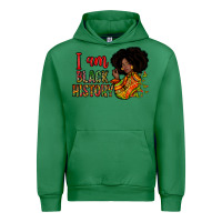 Emerald i am black history Urban Hoodie - Zillion Design Studio